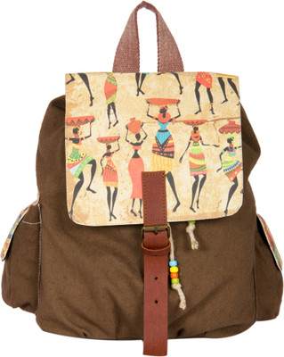 10% OFF on The House of Tara Printed Canvas 033 20 L Medium Backpack(Multicolor) 10% OFF on The House of Tara Printed Canvas 033 20 L Medium Backpack(Multicolor)
