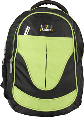 

U United Premium wear 35 L Backpack(Green, Black), Green and black