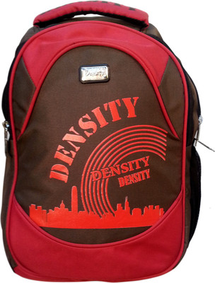 

United Bags Wave Density 35 L Medium Backpack(Red, Brown), Brown;red