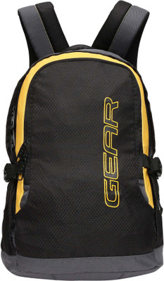 

Gear Triumph 27 L Backpack(Yellow, Black), Grey and yellow