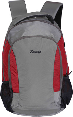 

Zwart PLAINTO-R 25 L Backpack(Multicolor), Grey;red