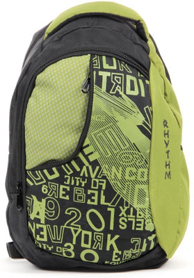 

Rhythm Euro 23 L Small Backpack(Green, Black), Green- h 8