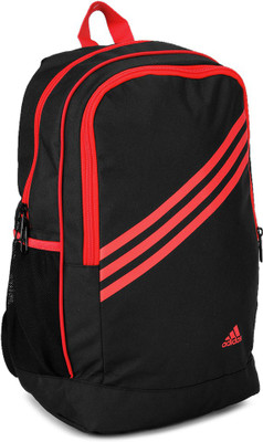 

ADIDAS Black Backpack(Black, Red)