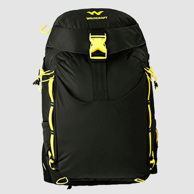 

Wildcraft Vapra 24 L Backpack(Black, Yellow)
