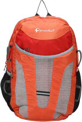 

President CURVE ORANGE 33 L Backpack(Orange)