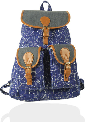 

NAVANSU canbkp-13 10 L Backpack(Blue, Multicolor)