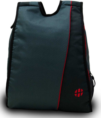 

Harissons Bling 18 L Small Backpack(Red, Grey)