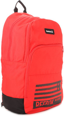 

Reebok Backpack(Black, Red), Riot red