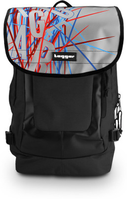 

Tagger Urban Electro Mikado Blsv Olbk (Black) Top Loaded Ultimate 21 L Laptop Backpack(Black), Black;silver