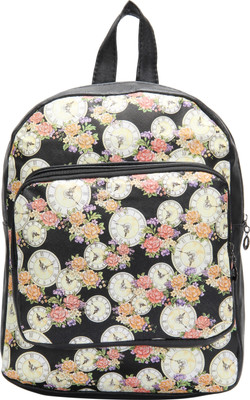 

FabSeasons Digital Print 6 L Backpack(Multicolor), Black
