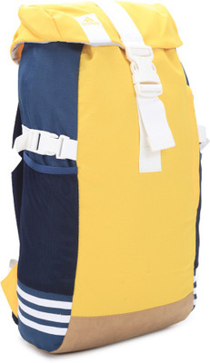 

ADIDAS free size Backpack(White, Black, Yellow), Eqtyel