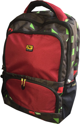 

FBI-Fabco FBI-24 R 35 L Laptop Backpack(Multicolor), Red-09