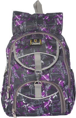

U United WILD FLOWER 14 L Backpack(Purple)