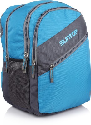 

Suntop Surf 36 L Medium Backpack(Blue, Grey), Turquoise blue & grey