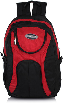 

Suntop A33 19 L Backpack(Black, Red)