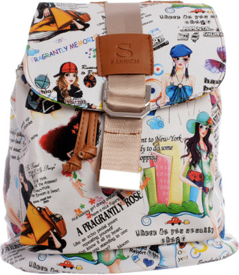 

Moladz Mikkii 10.5 L Small Backpack(White)