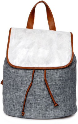 

Mast & Harbour Premium 2.2 L Backpack(White, Grey), Grey;white