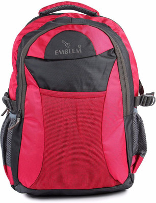 Emblem 6006 Pink Grey 13 L Backpack(Pink, Grey), Grey;pink