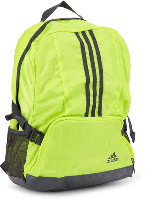 

ADIDAS 3S Per Bp Laptop Backpack(Black, Green), Semi solar yellow
