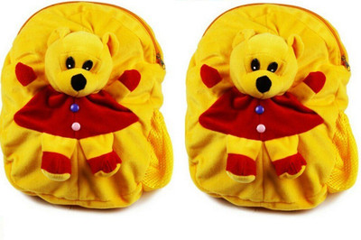 

Pandora Kids School Bag - 2 Pack of Yellow Pooh 5 L Backpack(Yellow)