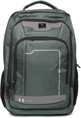 

Swiss Military LAPTOP BAG 15 L Laptop Backpack(Grey), Grey-1