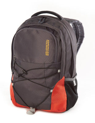 

American Tourister AMT Zap 2016 20 L Backpack(Black), Grey