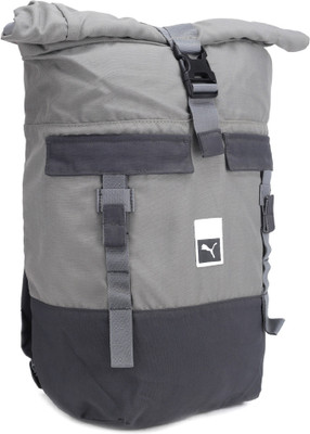 

Puma Backpack(Grey), Steel grey and ebony