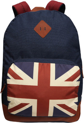 

Gear England Backpack BLUE-TAN 21 L Backpack(Blue)