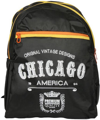 

Via Harp Metro usa Chicago 12 L Laptop Backpack(Black)