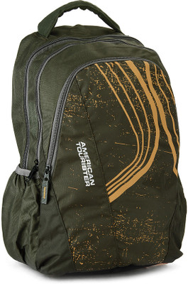

American Tourister Urbane 019 Backpack(Green, Black), Olive