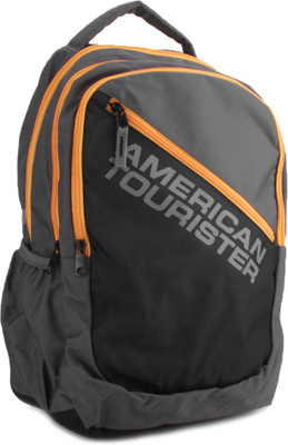 

American Tourister Encarta Backpack(Black, Grey)