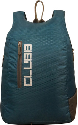 

Clubb College Casual Canter 18 L Backpack(Green), Sea green & grey
