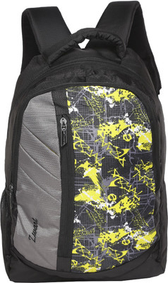 

Zwart 114114 25 L Free Size Backpack(Grey, Black), Yellow
