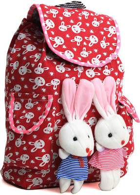 Pochette Red Women & Girl 10 L Backpack(Red)