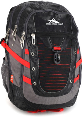 

High Sierra Tactic Laptop Backpack(Grey, Black)