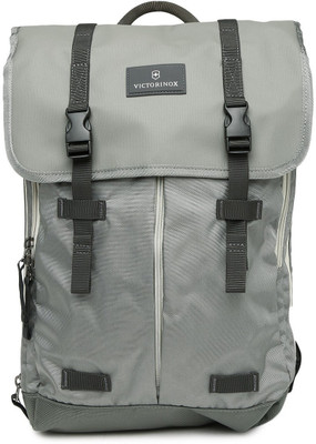 

Victorinox Altmont 3.0 Flapover Expandable Padded Computer With Tablet /eReader Pocket 13 L Backpack(Grey)