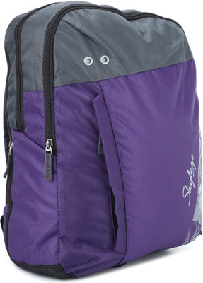 

Skybags Beetle 02 29 L Laptop Backpack(Grey, Purple)