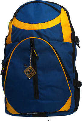 

Fashion Knockout Yellowish Fast and Furious 5 L Trolley Laptop Backpack(Blue, Yellow)