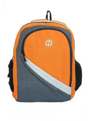 

Harissons Day Tripper 27 L Free Size Backpack(Orange, Grey), Orange and grey