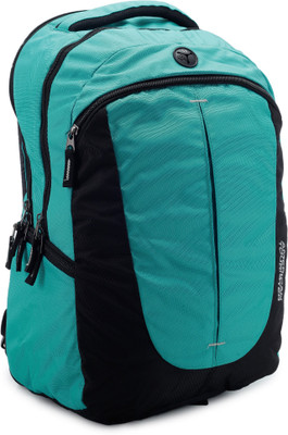 

American Tourister Zing 10 Laptop Backpack(Blue, Black), Turq