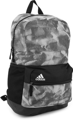 

ADIDAS free size Backpack(White, Black), Black/white/white