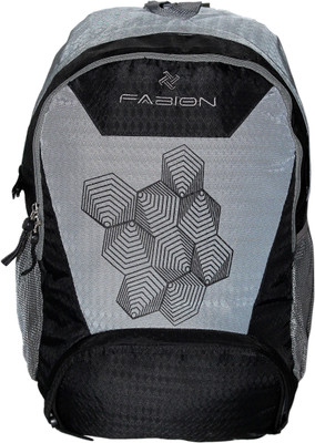 

Fabion 1848 24 L Backpack(Black), Black n grey