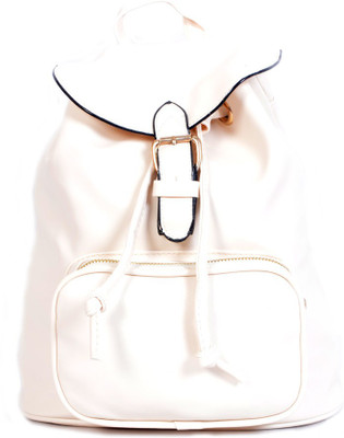 

Bags Craze BC-ONLB-1503 10 L Backpack(White), Cream