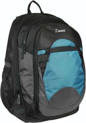 

Zwart KROVEN 25 L Medium Backpack(Black, Blue)