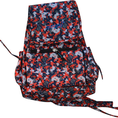 

JustGear Backpack-JG_103_Orange 20 L Backpack(Orange, Grey, White), Orange and grey and white