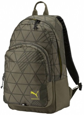 

Puma Academy Backpack(Green), Burnt olive-factured camo