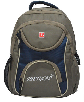 

JustGear JGB036 36 L Backpack(Multicolor), Grey and blue
