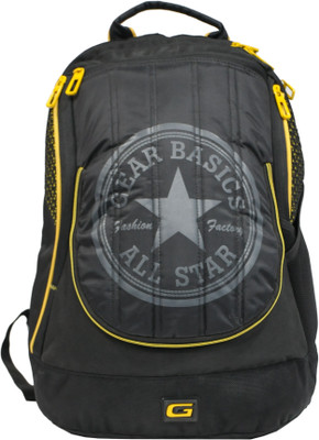 

Gear AXIS Backpack 28 L Backpack(Black), Black - yellow