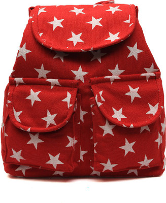 

Pochette Girls & Women Red 10 L Backpack(Red)