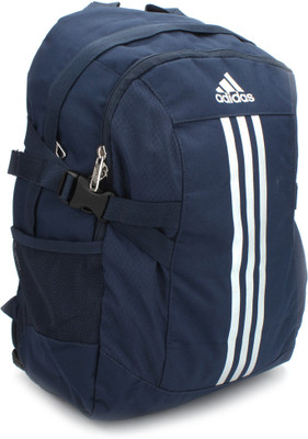 

ADIDAS Power II Backpack(Blue, White), Collegiate navy